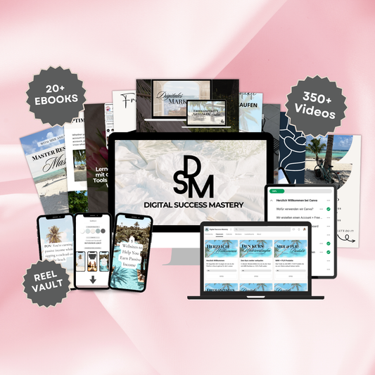 Digital Success Mastery - Lerne digitale Produkte zu erstellen & verkaufen