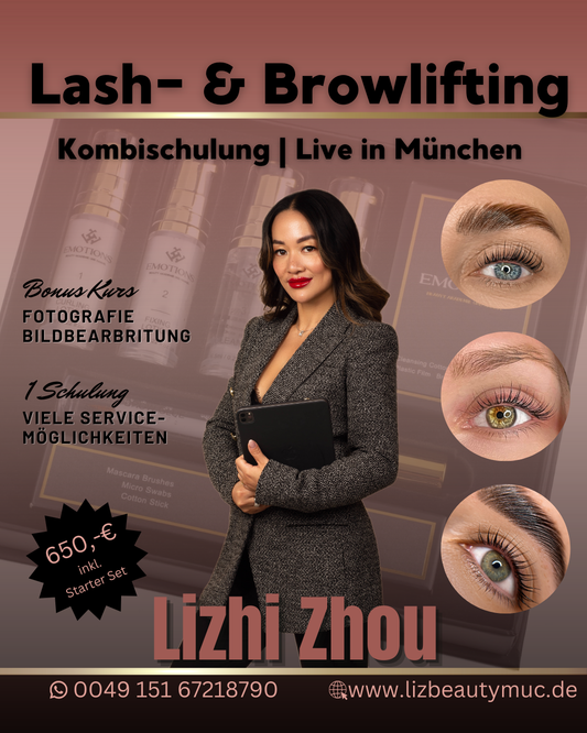 Lash- & Browlifting Kombischulung