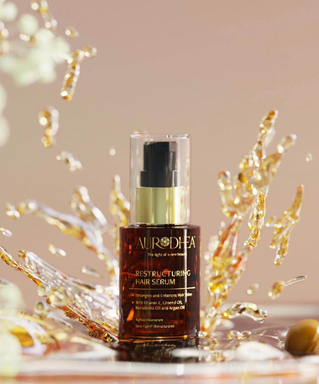 Aufbau-Haarserum mit Arganöl