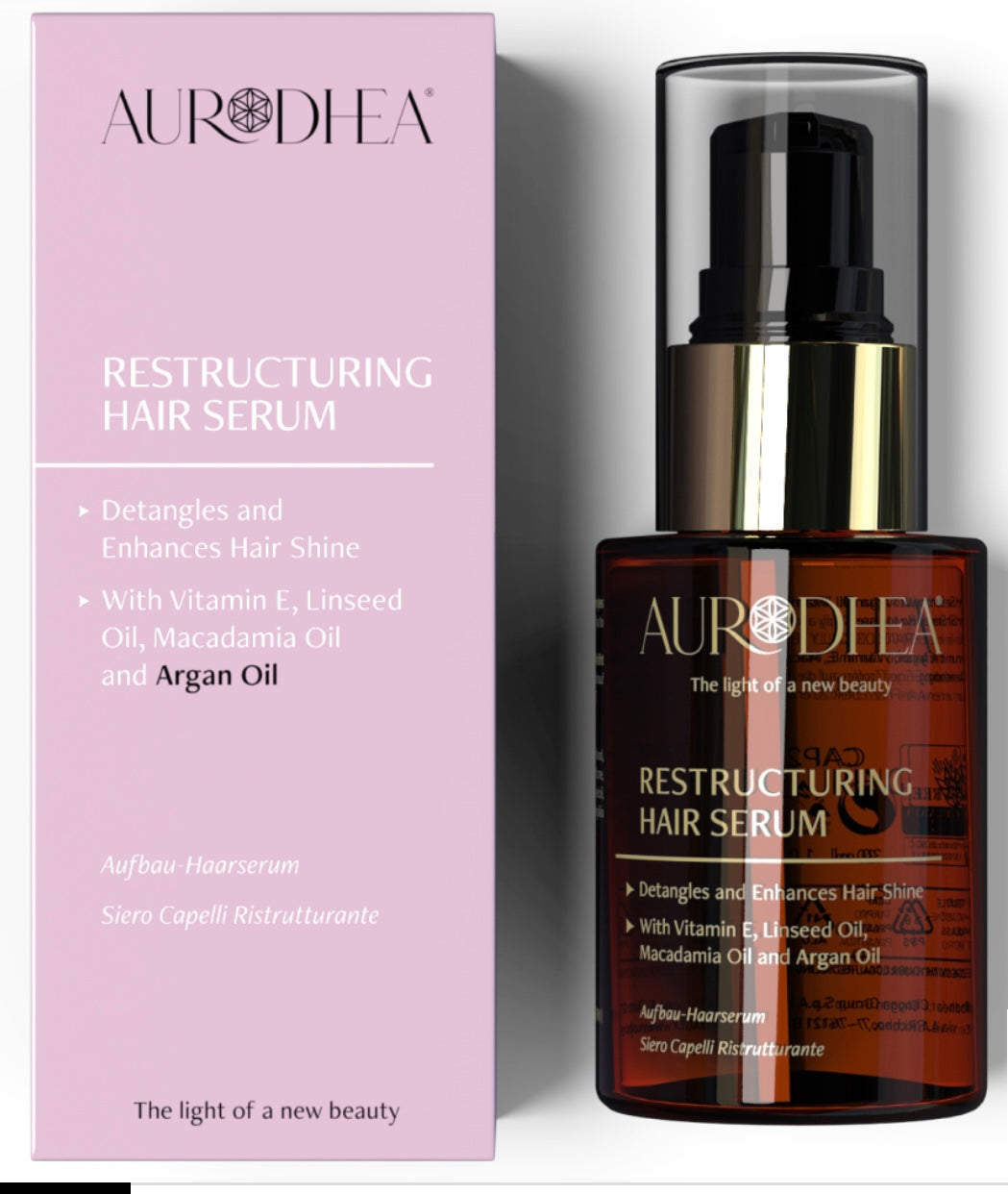 Aufbau-Haarserum mit Arganöl